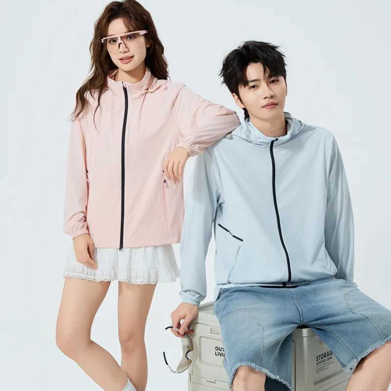 Women's Jackets Summer Ice Silk Unisex Outdoor High Quality UV Protection Clothing Quick Dry Breathable Couples Style Sunscreen Suit C260921