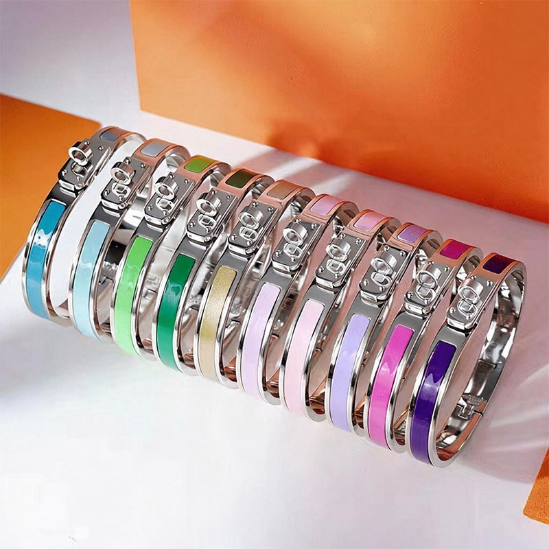 Luxury Brand H Bracelet High Quality Waterproof Circular Bracelet Women's Designer Jewelry Festival Gift