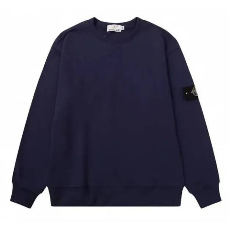 Stone Jacket Designer Brand Topstoney Men Women Black Compass Badge Men's And Women's Long Sleeve Sweatshirt Casual Brand Pullover Stones