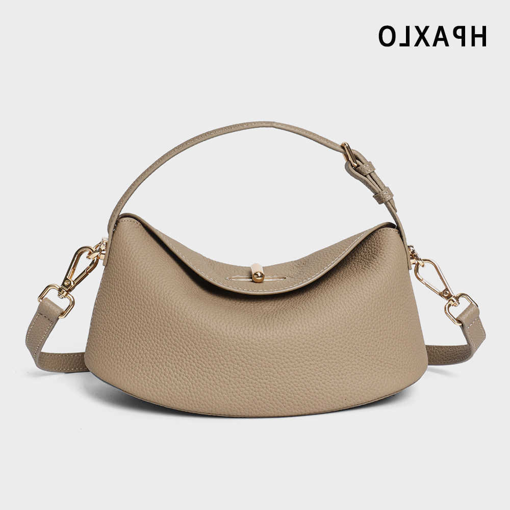 Fashion New Cross Women Body Genuine Leather Shoulder Bag Crossbody Tote Handbag Top Layer Cowhide Simple Versatile Lady Women's handbag H26092