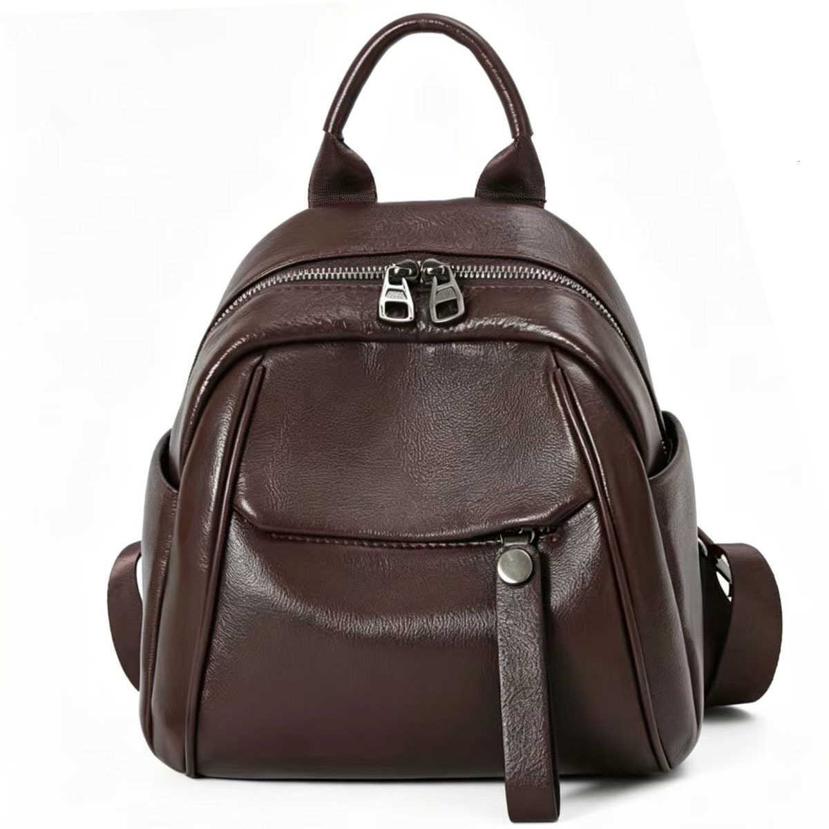 Style 2026 New Real Backpack Cow Leather Backpack Small Woman Genuine Leather Bagpack Fashion Laides Cowhide Shoulder Bag H260922