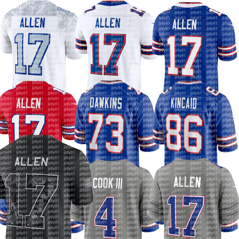 T.J. Parker Josh Allen James Cook Keon Coleman Terrel Bernard Deone Walker Matt Milano Greg Rousseau DJ Moore Bradley Chubb Benford Dawkins Bills Fo