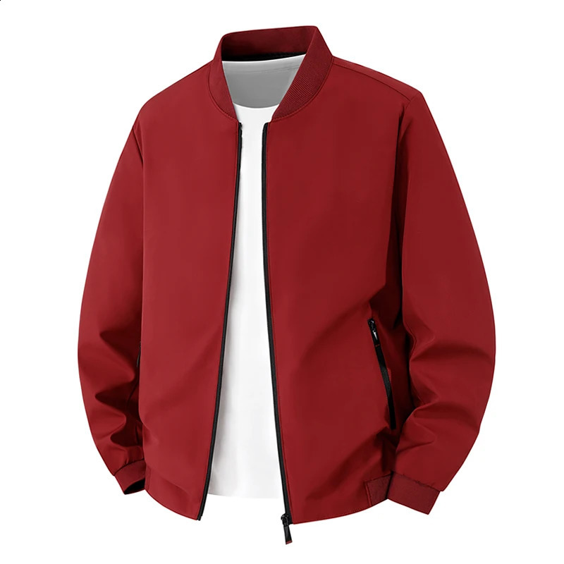Spring Men's Baseball Jacket Business Casual Jackets Men Korean Fashion Plus Sizes M-7XL Outdoor Hiking Costs Streetwear 260921