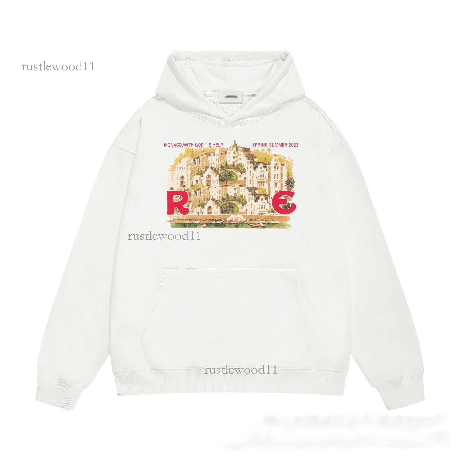 rhudness Hoodie Designer Trend Brand Men's And Women's Street Hip Hop Style Fashion rhud Hoodies Classic Pattern Letter Print Casual Comfo