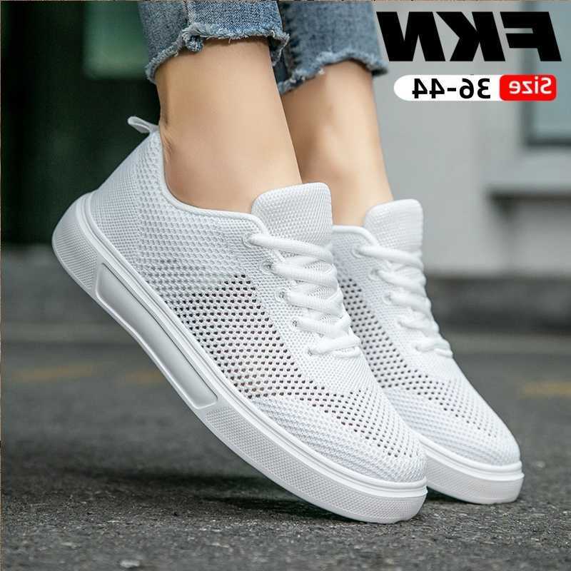 Shoes New Women's Shoes Casual Tennis Shoes Breathable Outdoor Plus Size Summer Mesh Lace Women's Hollow Casual Sneakers Shoes. D260922