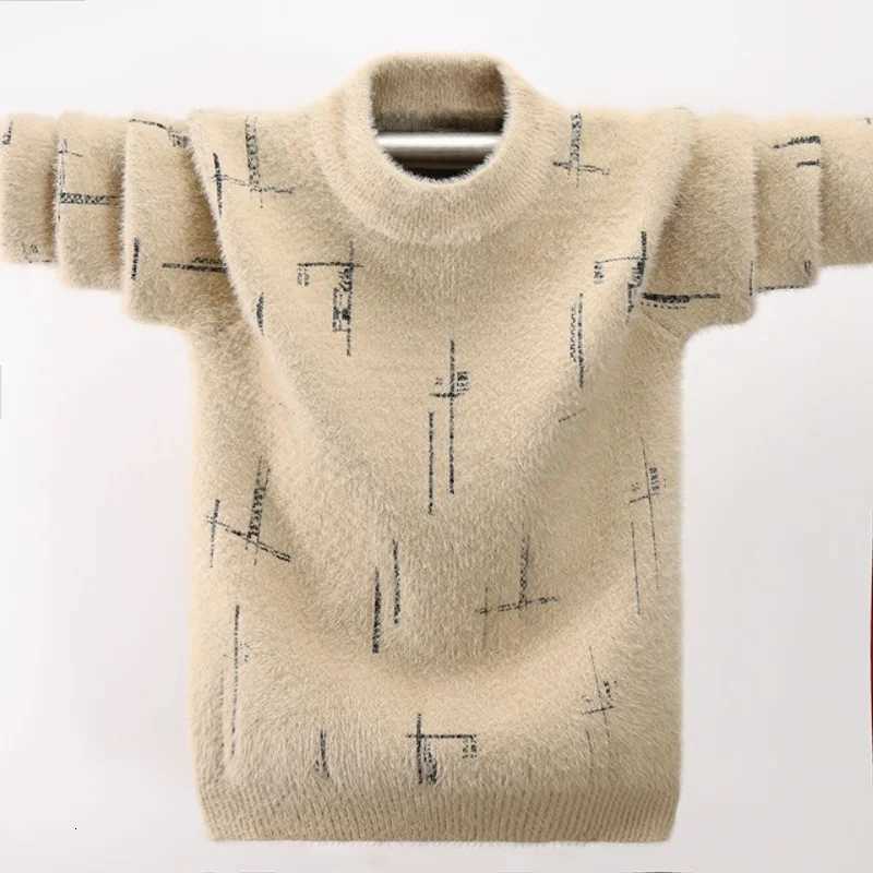 Autumn Pullover Boys Thickened Sweater and Winter Fashion New Knitted Sweater Children's Clothing Kids Clothes 4 5 6 7 9 10 11 12 Years C260921