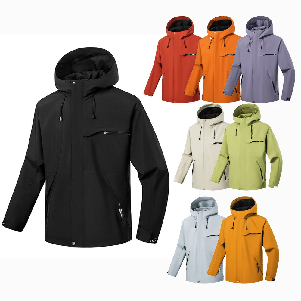 Womens Waterproof Hardshell Jacket Spring Hiking Running Camping Windbreaker Unisex Windproof Outdoor Sports Trekking Coat 260922