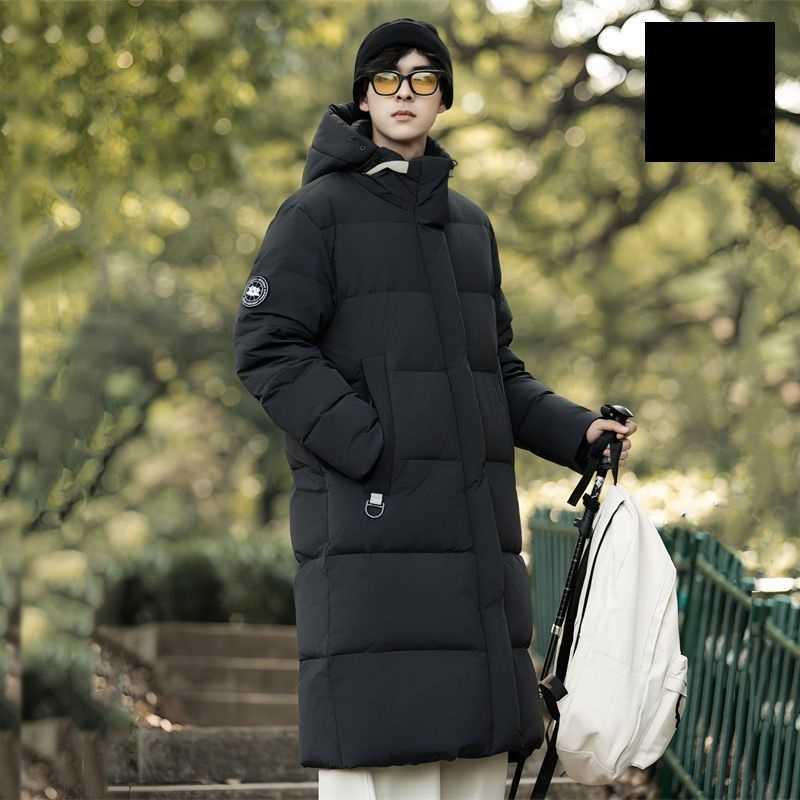 Hot Men's Down Sale Parkas Hooded Long Knee Length White Duck Down Jacket Men Women Winter Warm Oversized Couple Parka for Traveling JK-133 C26