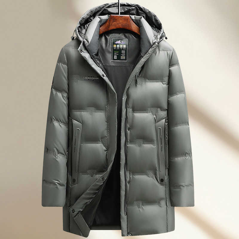 2024 Parkas Men's new Down arrival winter jacket 90% white duck down jackets men mens long style fashion thicken warm winter down coat parkas m