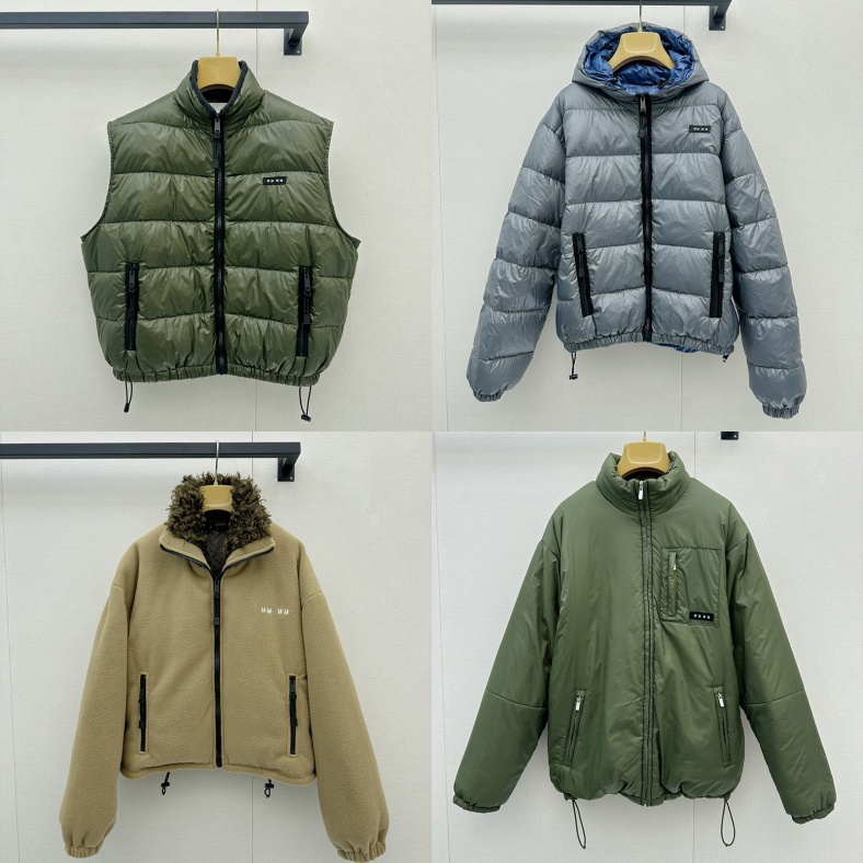 Designer Padded Jacket For Women Vintage Stand Collar Zipper Up Waistcoat Hooded Outwear Winter Warm Weekend Relax Daily Down Coat