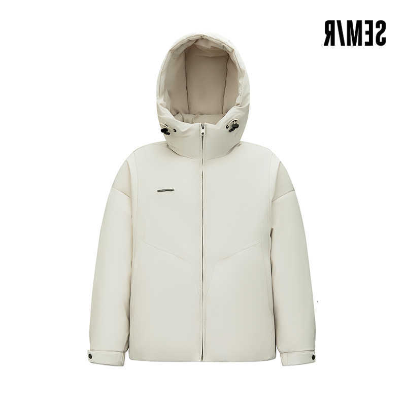 Down Parkas Semir Men Men's Down Jacket Drawstring Hooded Urban Commuter 2026 New Winter Daily Wear Urban Casual Style Cold Weather Layering C2