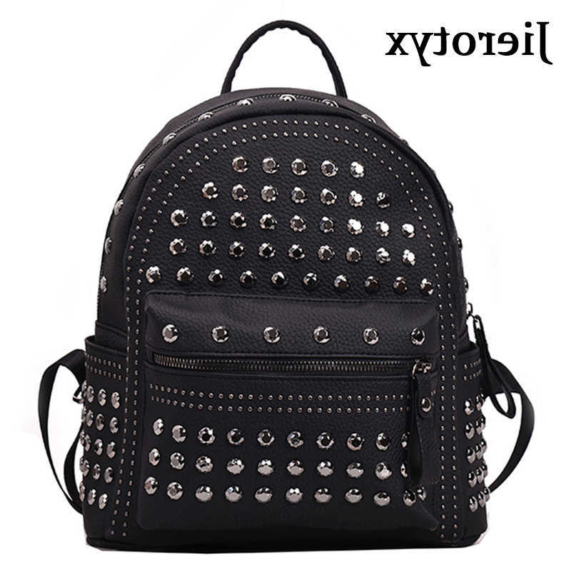 Style JIEROTYX 2021 New Backpack Arrival Preppy Leisure Backpack Womens Casual Daypacks Women Soild Zipper Shoulder Bags Soild Hot Sale H260922