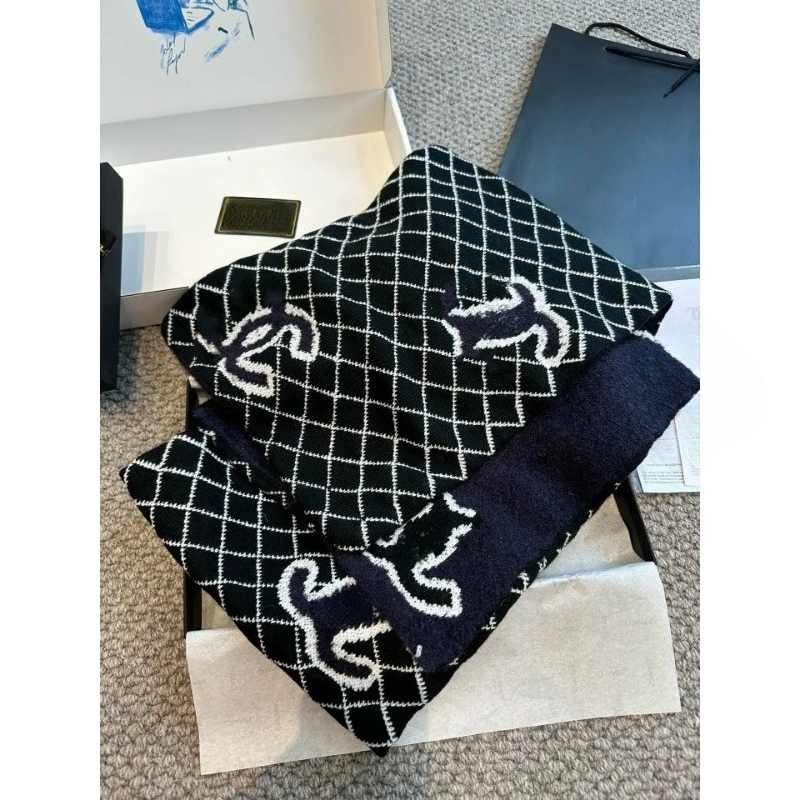 Reversible Cashmere Scarf Women Letter C Tassel Scarf Luxury Designer Scarf Shawl Winter Warmth Pashmina Scarves Fashion Accessories Gift