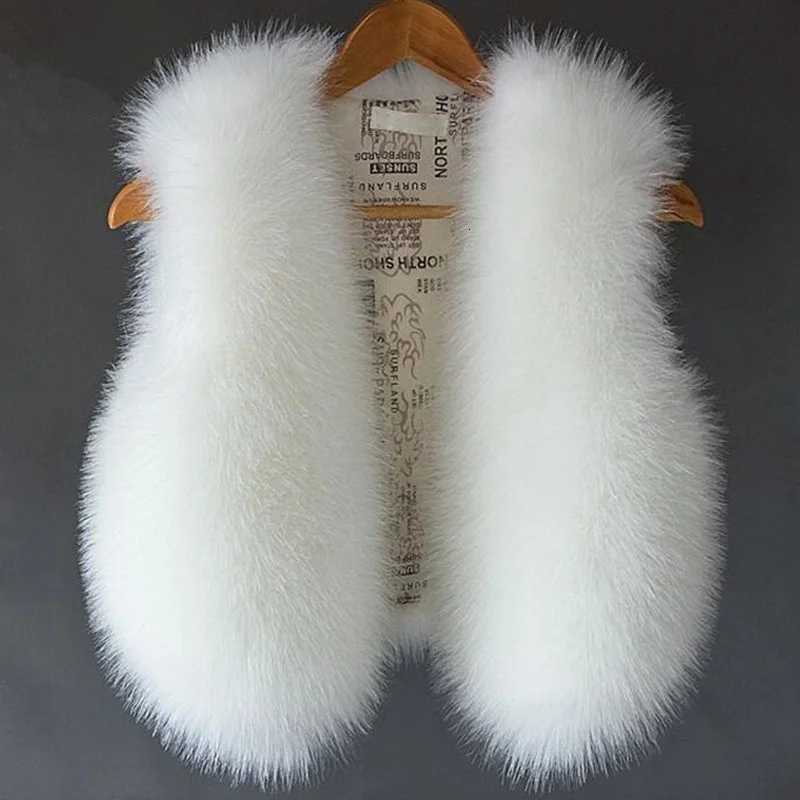 Vest Women's Fur 2022 New Arrival Autumn and Winter Imitation Fox Fur Vest Women's Street Casual Sleeveless Women Jacket Vest C260921