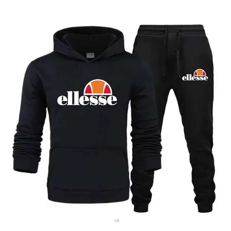 hoodies Hoodies Men's Tracksuits men's autumn and winter sports and leisure suits trendy brand American high street versatile printed jack