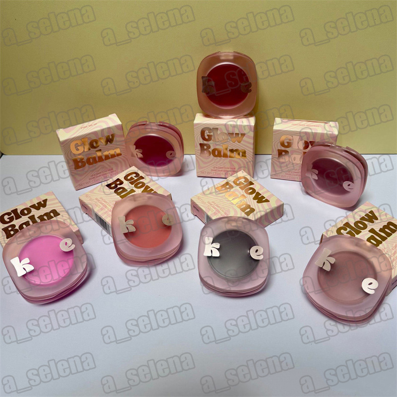 7 Color Face Makeup Matte Glow Balm Blush Powder Cheek Blusher 3g