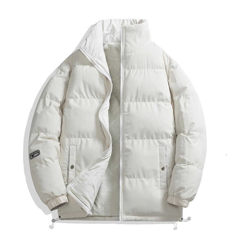 Thickened Men's Down Parkas Loose Men Streetwear Hot Sale Winter Jacket for Men Fashion Casual Parkas Man Warm Windproof Male Cotton Clothing C