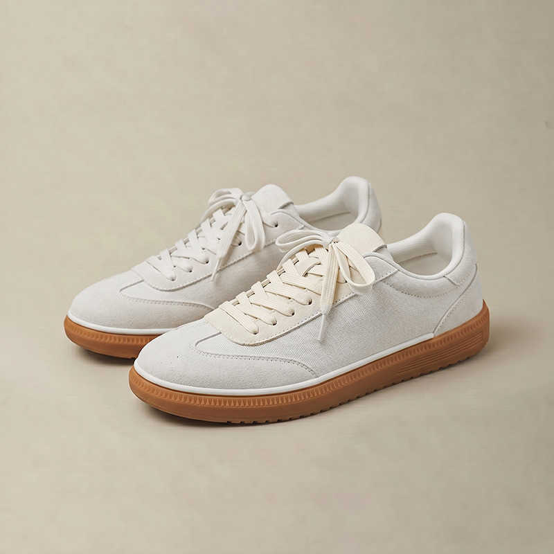 Casual Shoes New Men's Casual Sneakers Lace-up Spring Summer fashion Thick Height-increasing Rubber Sole Non-slip Low-top Skate Shoes D260922