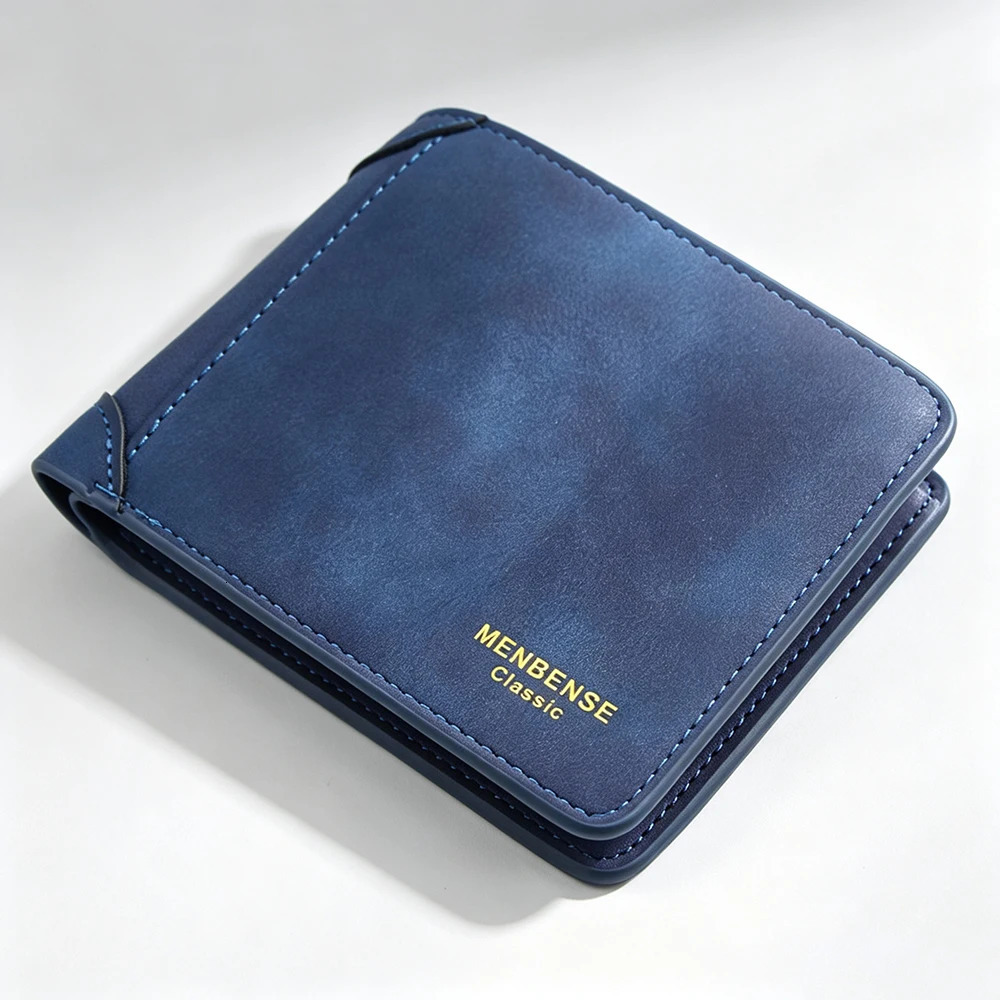 Slim Short Men Wallets High Quality Card Holder Po Male Wallet Classic Zipper Coin Pocket Purses 260922