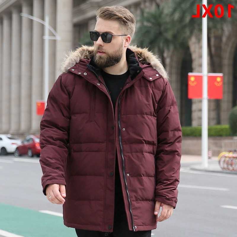 men Men's Winter Down Parkas plus fertilizer XL down jacket 8xl 260 kg long section oversized 160kg 10XL9XL plus size Winter coat C260922