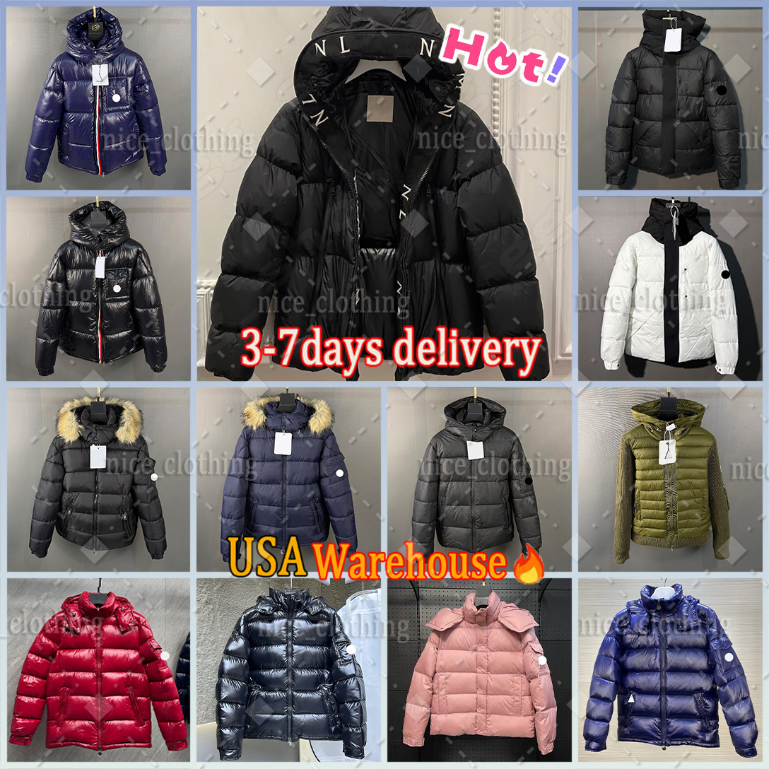 Winter Jacket Men Designer Jacket Winter Mens Puffer Jacket Warm Windproof Down Jacket NFC Coat Zippers knit coat men thicken Outdoor knit thicken b