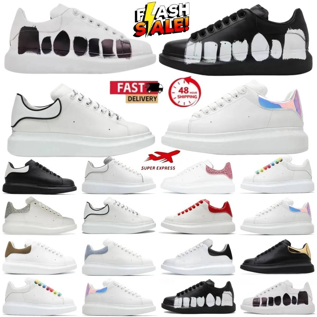 Top Quality Designer Shoes Mens Oversized Sneaker Women Casual Shoe Platform Sneakers Triple White Black Leather Velvet Suede Lace Up flats Trainers