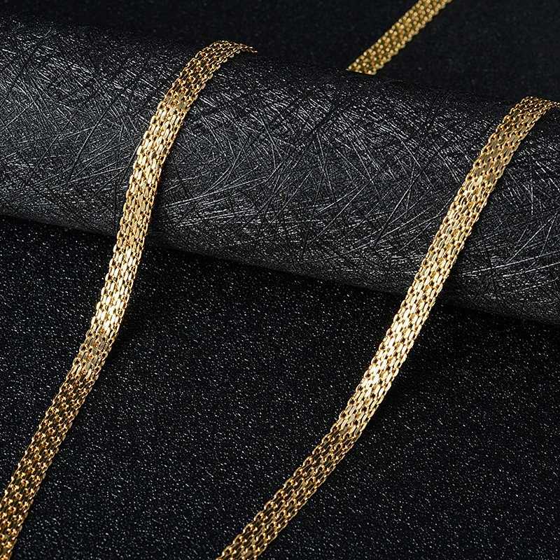 Pendant Necklaces Diana Baby Jewelry Fashion New Copper Necklace Chains Gold Plated High Quality For Women Man Classic Trendy For Daily Wear X260921