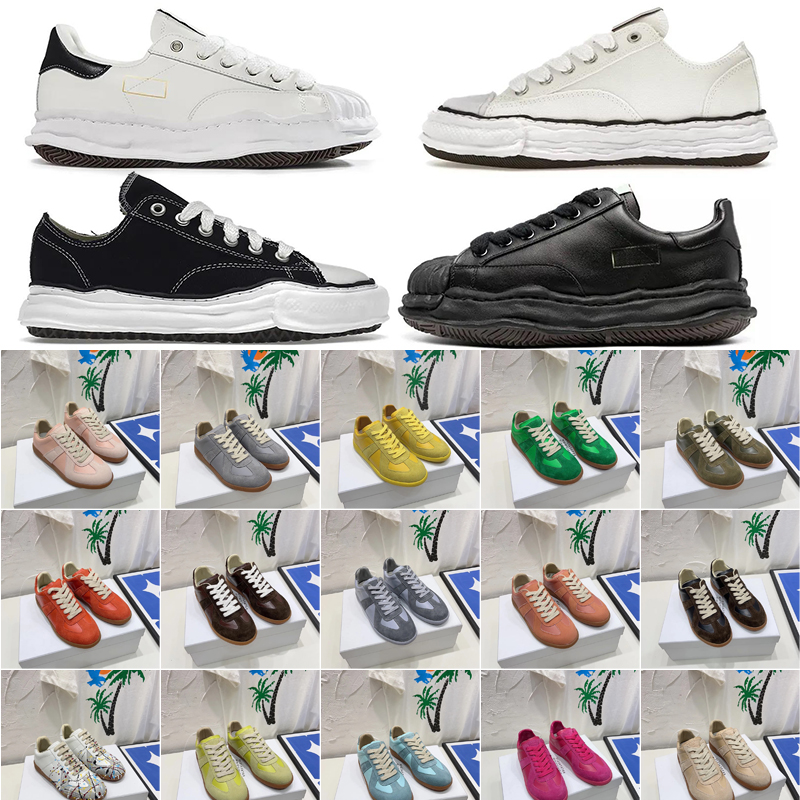 Designer Peterson mm6 Canvas Mastermind Shoes Men Women New Casual Dissoed Low Natural Hank Blue Purple Green Black Sneakers with box
