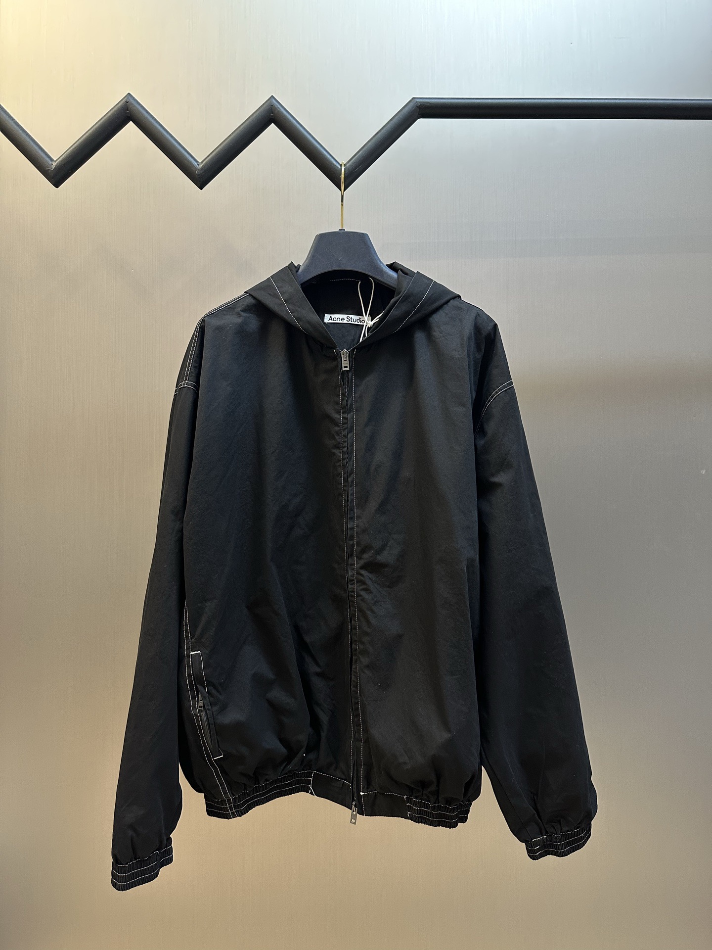 Men's plus size Outerwear & Coats Water Resistant Quick Dry Thin Skin Windbreaker Hooded Sun Proof Jackets Reflective plus size rr44f344