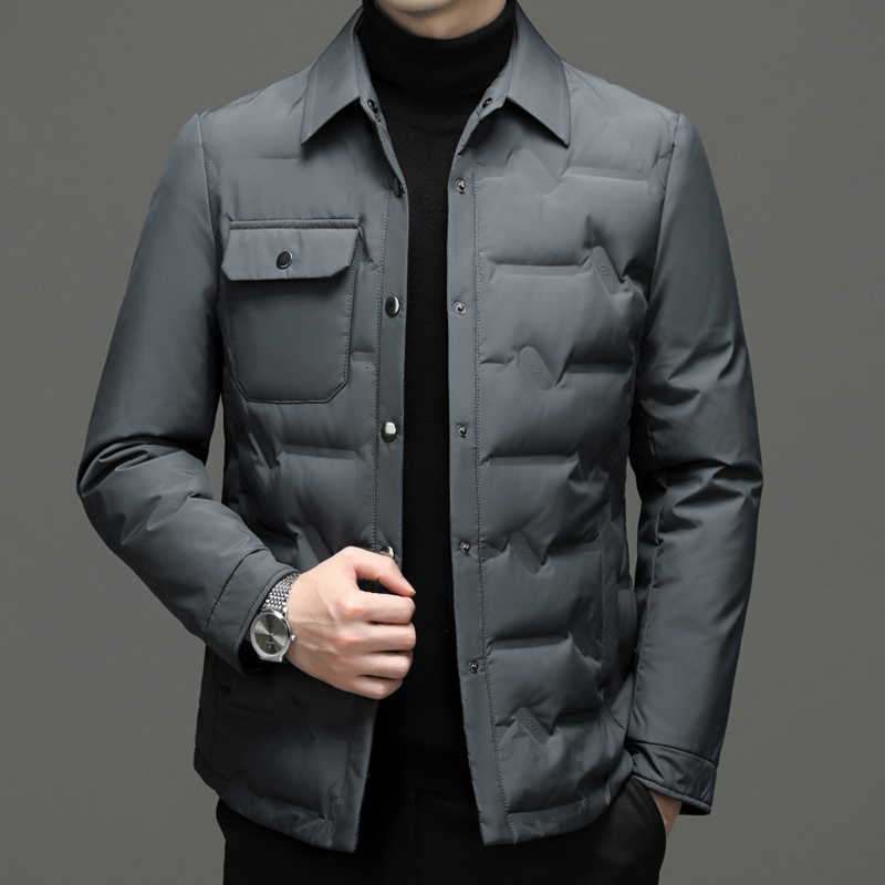 winter Men's Down Parkas 2024 Men's 80% White Duck Down coat warm Down Jackets fashion men Winter Coat Men hooded thicken Jacket size M-4X