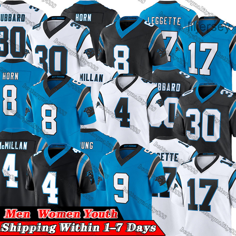 Carolinacity Panther jersey #9 Bryce Young Pantheres jersey #17 Xavier Legette #4 Tetairoa McMillan # Jaelan Phillips #89 Steve Smith Sr. Football J