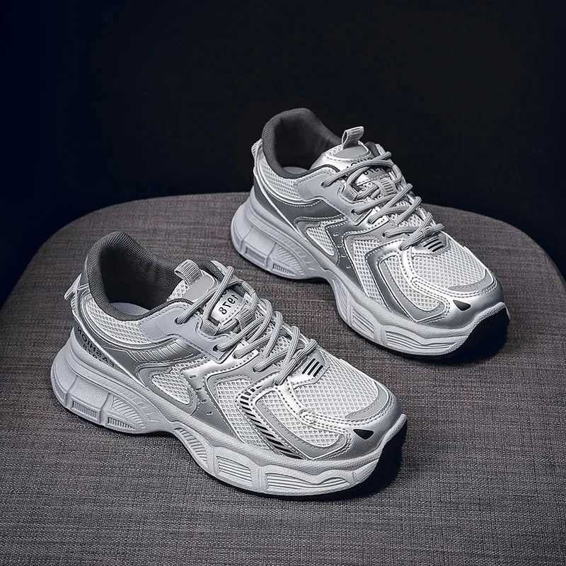 Women Casual New Shoes 2026 Chunky Sneaker fashion Meshcasual Shoes Comfort Soft Sole Running Shoes for Woman Designer Shoes Zapatillas Mujer D26092