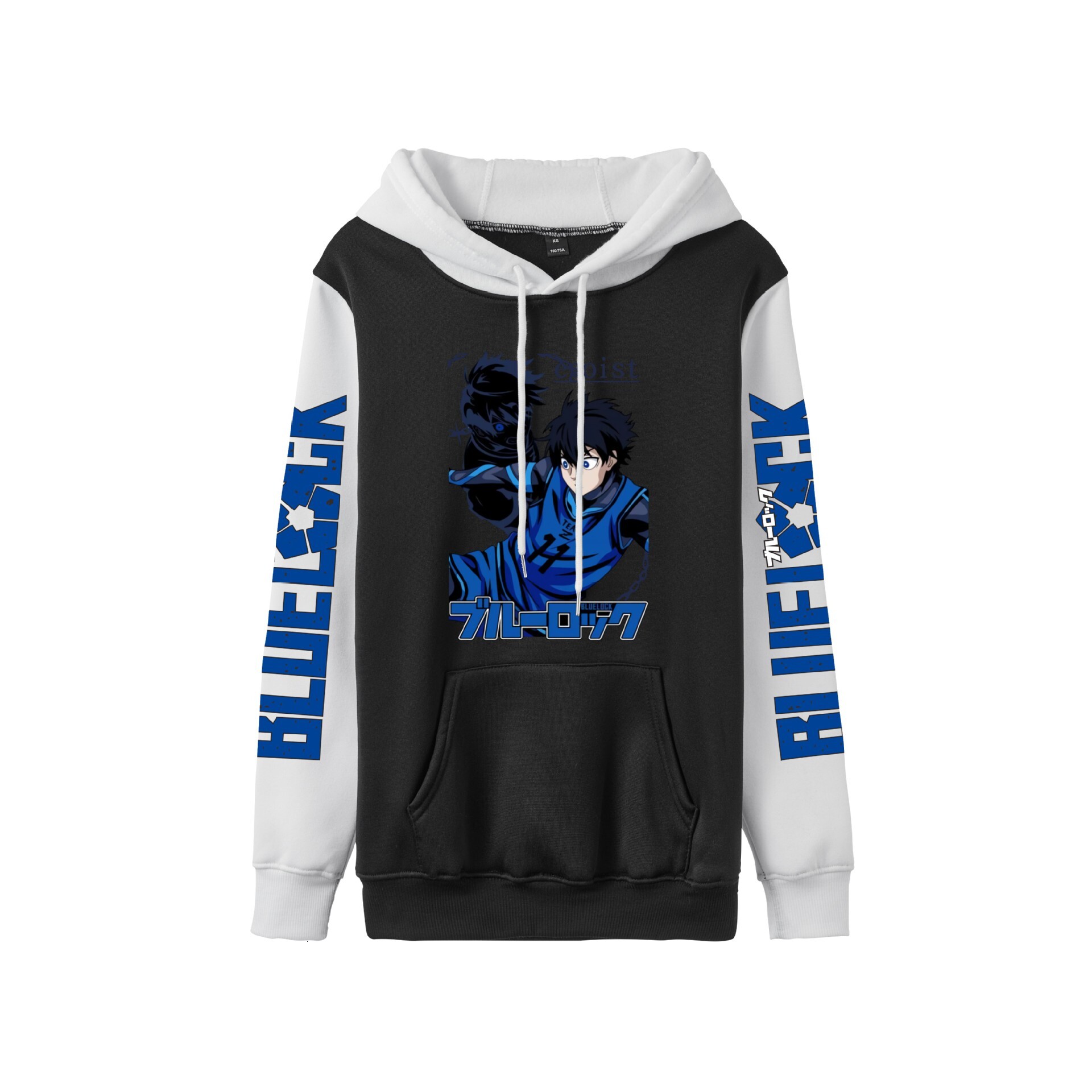 Blue Lock Team Z German Team Kaiser Felpa con cappuccio con stampa 2D Giacca pullover ad asciugatura rapida per uomo donna