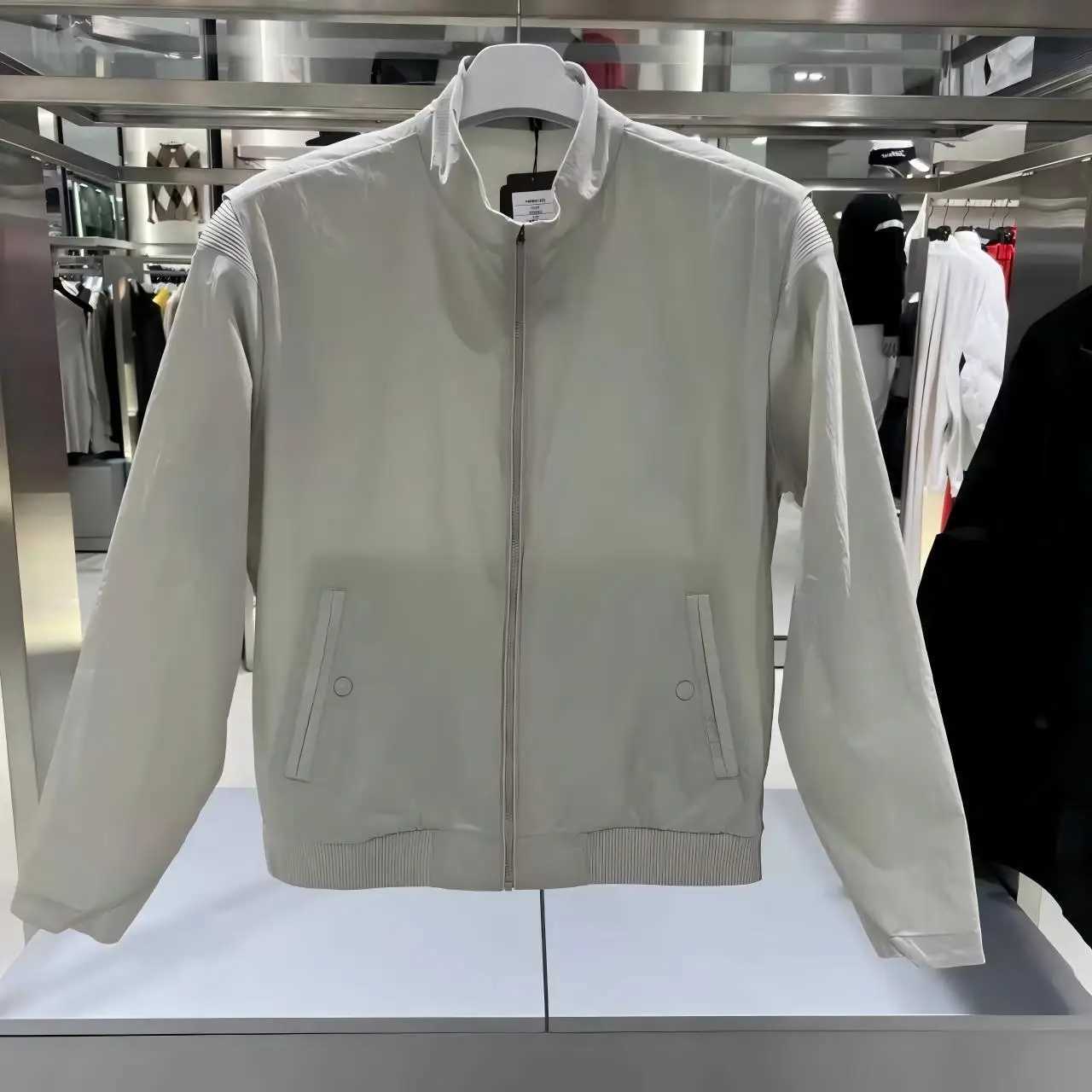Women's Jackets Women Golf Stand Collar Zipper Jacket Windproof Sun Protection Long Sleeve Coat Outdoor Sports Women's Golf Casual Outerwe