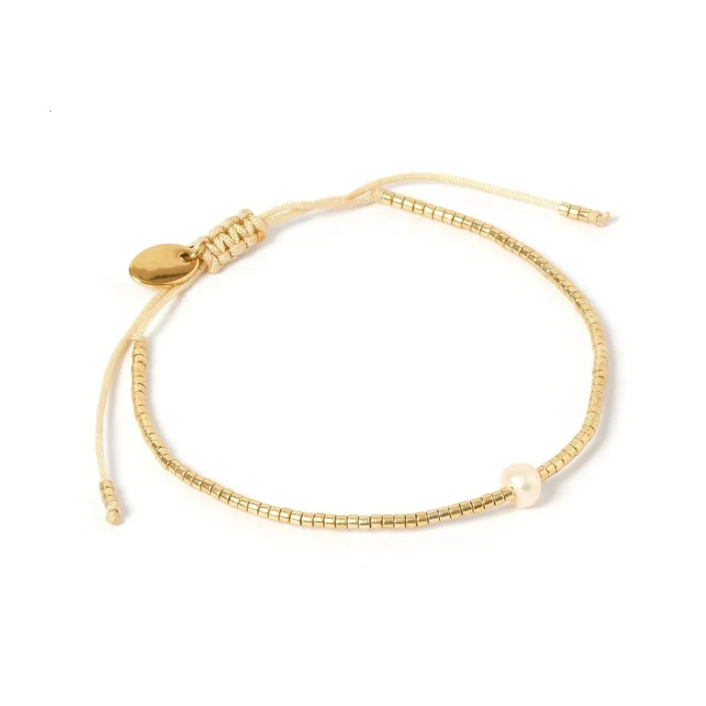 KKBEAD Fashion Pearl Bracelets Jewelry for Women Gift Delicate Miyuki Seed Beads Bracelet Simple Thin Pulseras Femme 260922
