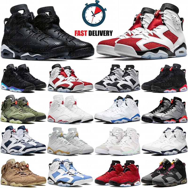 with box free shipping high 6 6s basketball shoes women mens trainers Cool Grey Olive Black Chicago Red Midnight Navy outdoor sports designer hots s