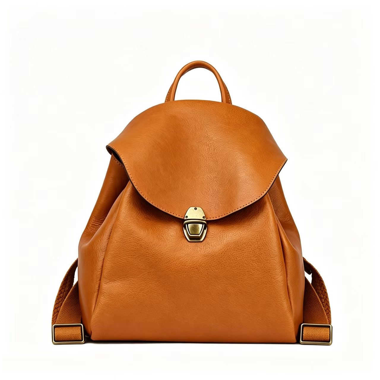 Zaino in pelle stile vintage zaino genuino donna borse a tracolla in morbida pelle di mucca moda donna pelle bovina zaino da viaggio H260922