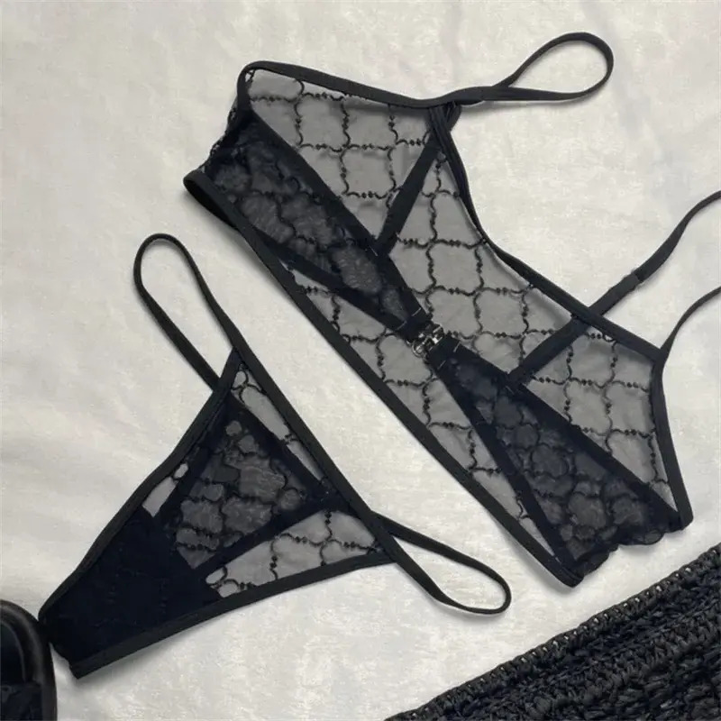 One Piece Swimsuit One Piece Swimsuit Designer Ladies Bikini Bra Set Summer Shorts Letter Embroidery Underwear tankini Swimwear Sexy Tankini Pajamas