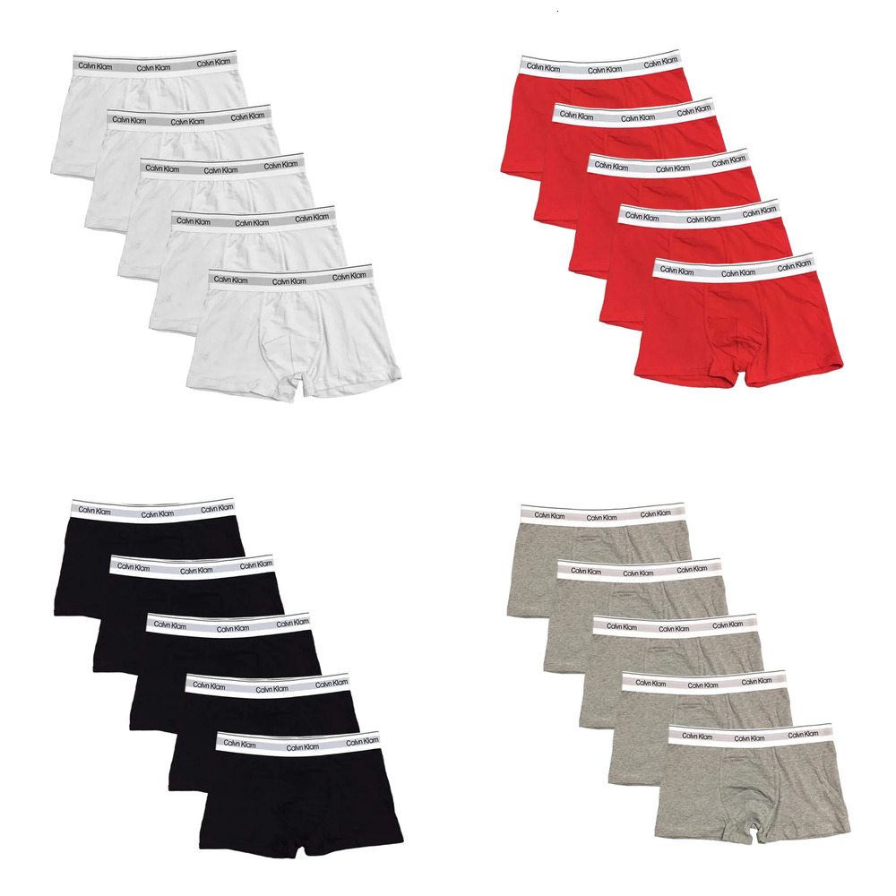 2026 New Fashion Designer Underwear Luxury brand Comfortable Boxer Shorts Men's multicolor shorts stripes