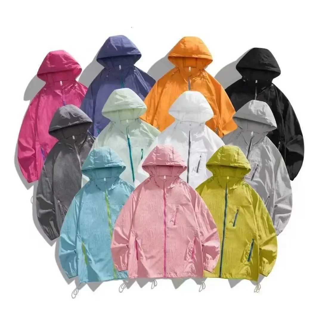 Women's Jackets Couple's Lightweight Breathable Summer Sun Protection Clothing Outdoor Climbing Skin Jacket Women's Women's Fash