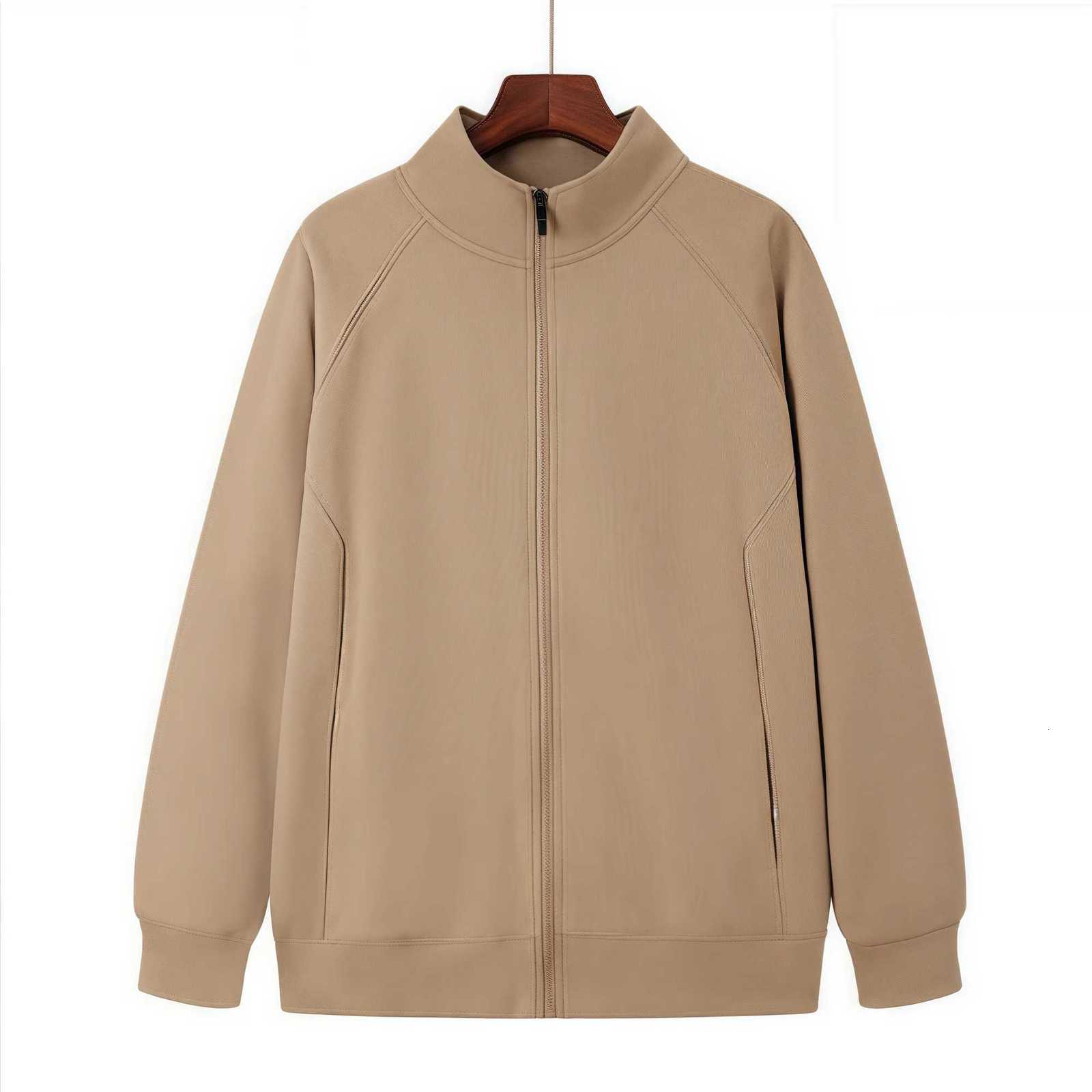 Sudaderas con capucha para hombre Sudaderas Nuevo Algodón de oxígeno Súper suave y grueso Cuello alto Sudadera con cremallera con forro polar para c
