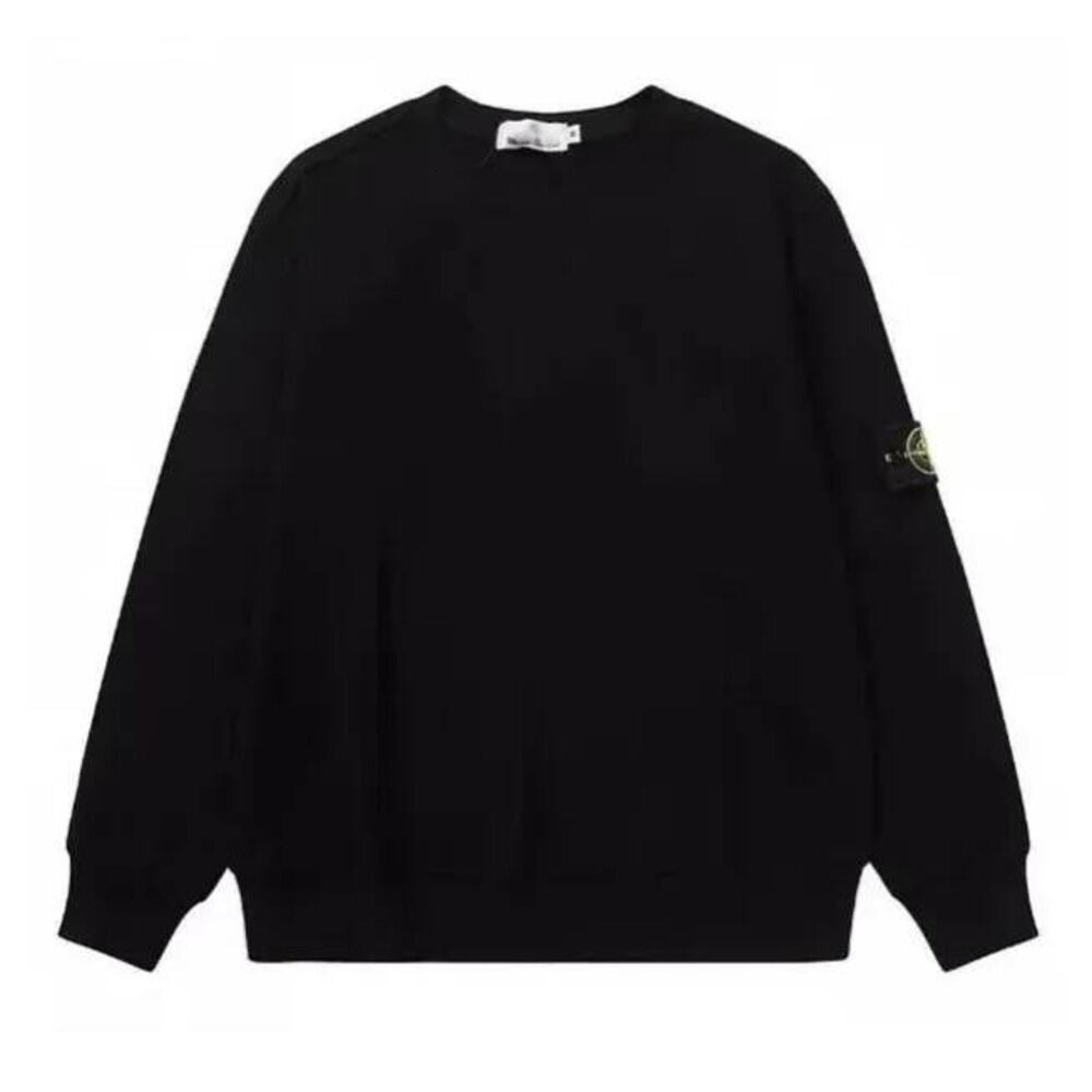 Stone Jacket Designer Brand Topstoney Men Women Black Compass Badge Men's And Women's Long Sleeve Sweatshirt Casual Brand Pullover Stones