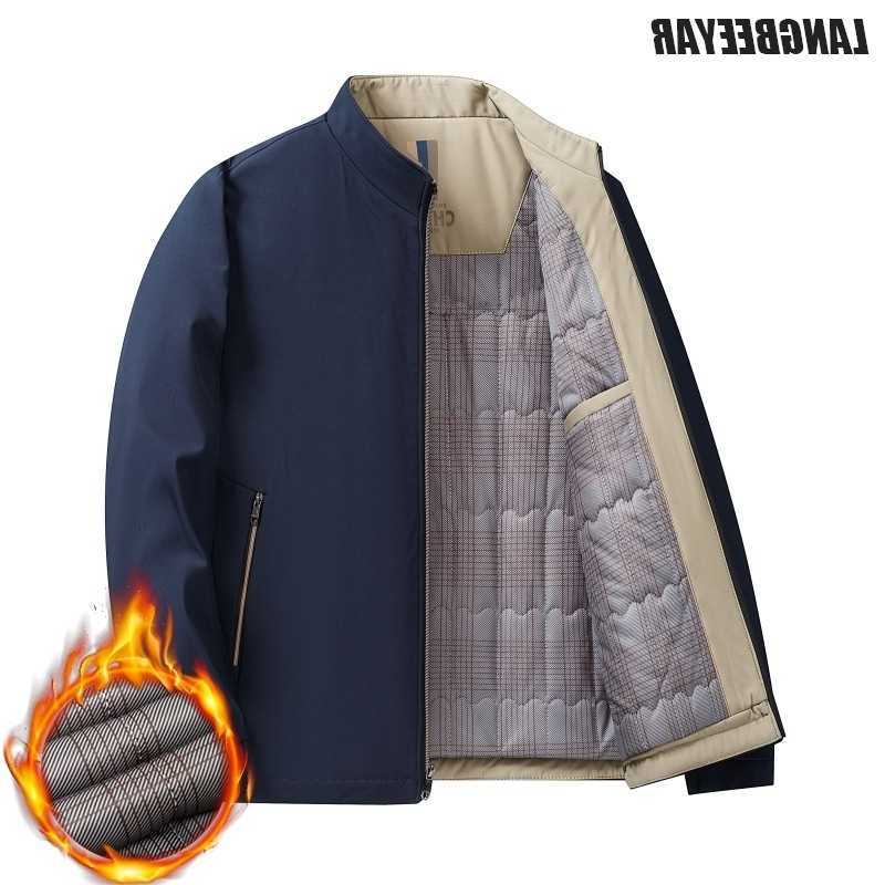Padded Men's Premium Down Parkas Fleece-lined Quilted Thicken Autumn Winter Casual New Brand Fashion Coat Parka Men Jacket Windbreaker Outerwea