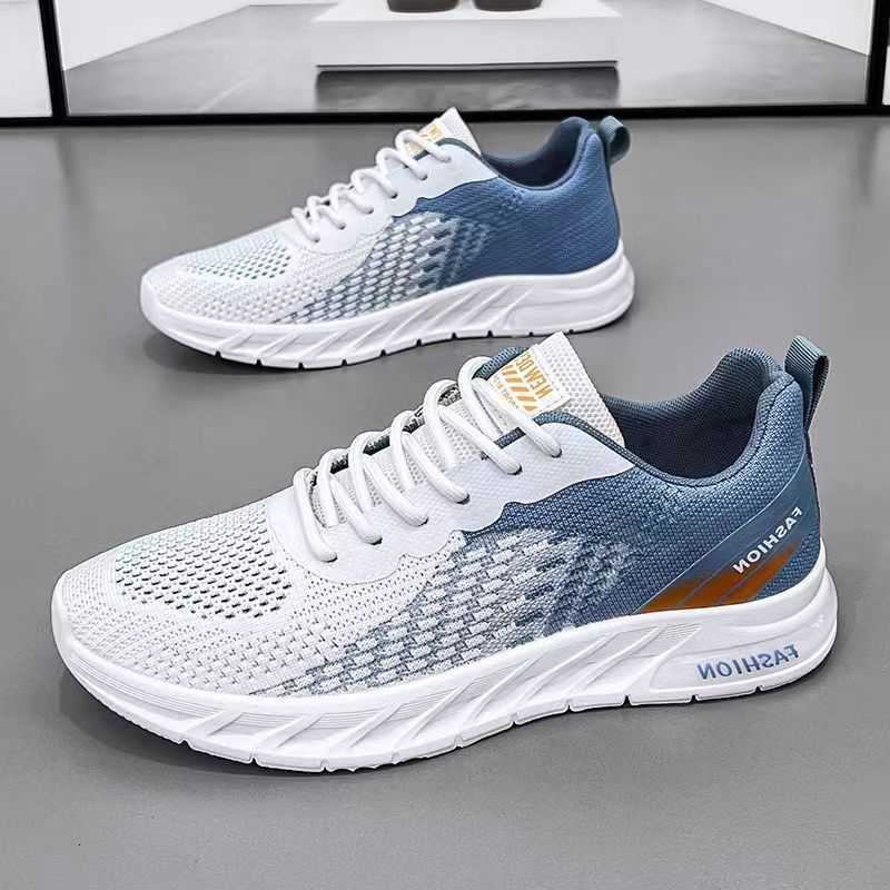 Shoes Casual Shoes Mens Running Breathable Knit Sport Sneakers Cushion Lightweight Casual Gym Athletic Trainers Jogging Tennis Shoes D260922