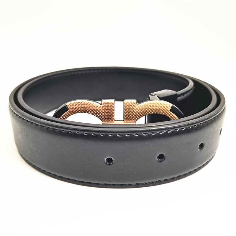 Belts for Men Designer Belt Women 3.5cm Width Leather Belts Gold Silver Buckle Brand Luxury Belt High Quality Woman and Man Waistband Belt Bb Simon