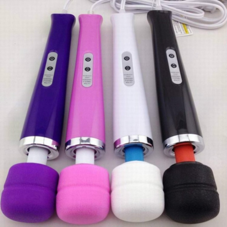 Portable Slim Equipment Electric Massager 10 Different Vibration Massage Stick Foot Head Full Body Massaging Wand For Body Relief Euusukau Plug261.A