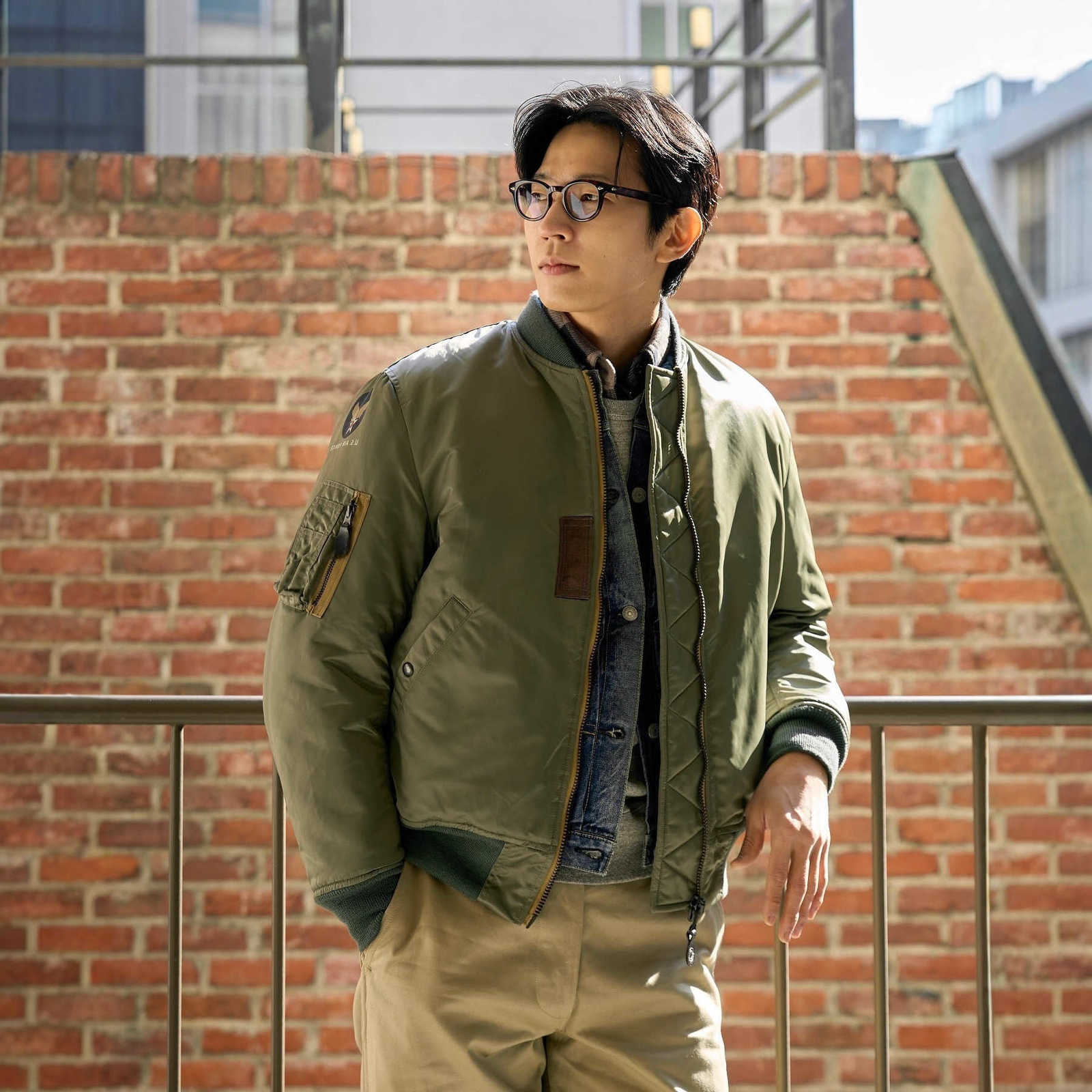 Warm Men's Down Parkas Winter MA1 Pilot Jacket Unisex Retro Workwear Padded Coat Fashion Outerwear For Men Women Daily Travel And Leisure Wear