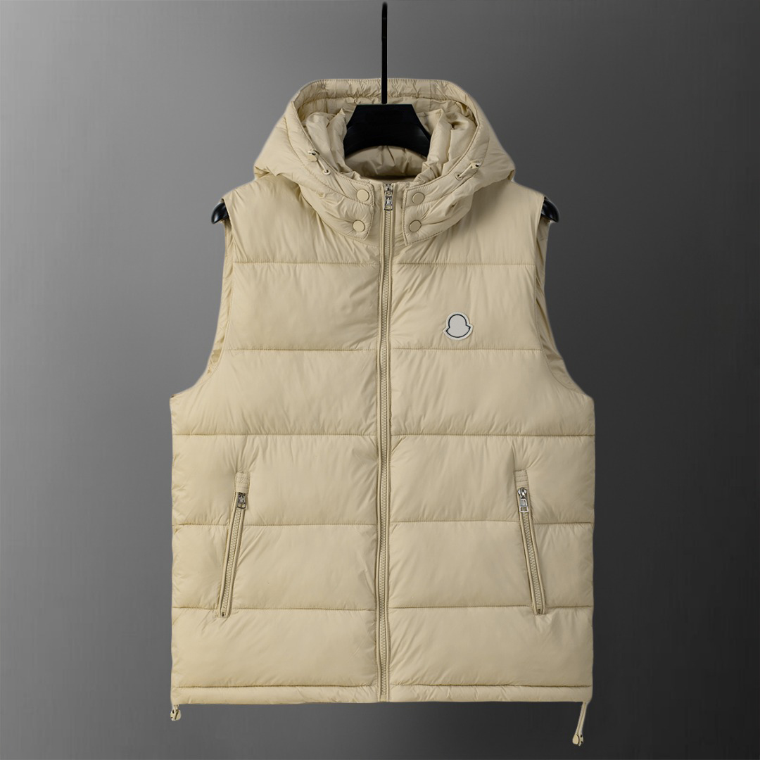 Designer Men Puffer Vest Winter Down Vests Warm Unisex Couple Fashion Down Jacket Sleeveless Outdoor Man Outwear Hooded Cotton Jacket