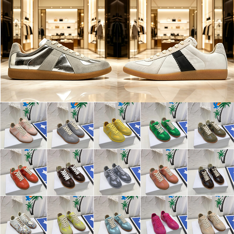 Designer mm6 Canvas Mastermind Shoes Men Women Casual Dissoed Natural Hank Blue Purple Black Sneakers with box