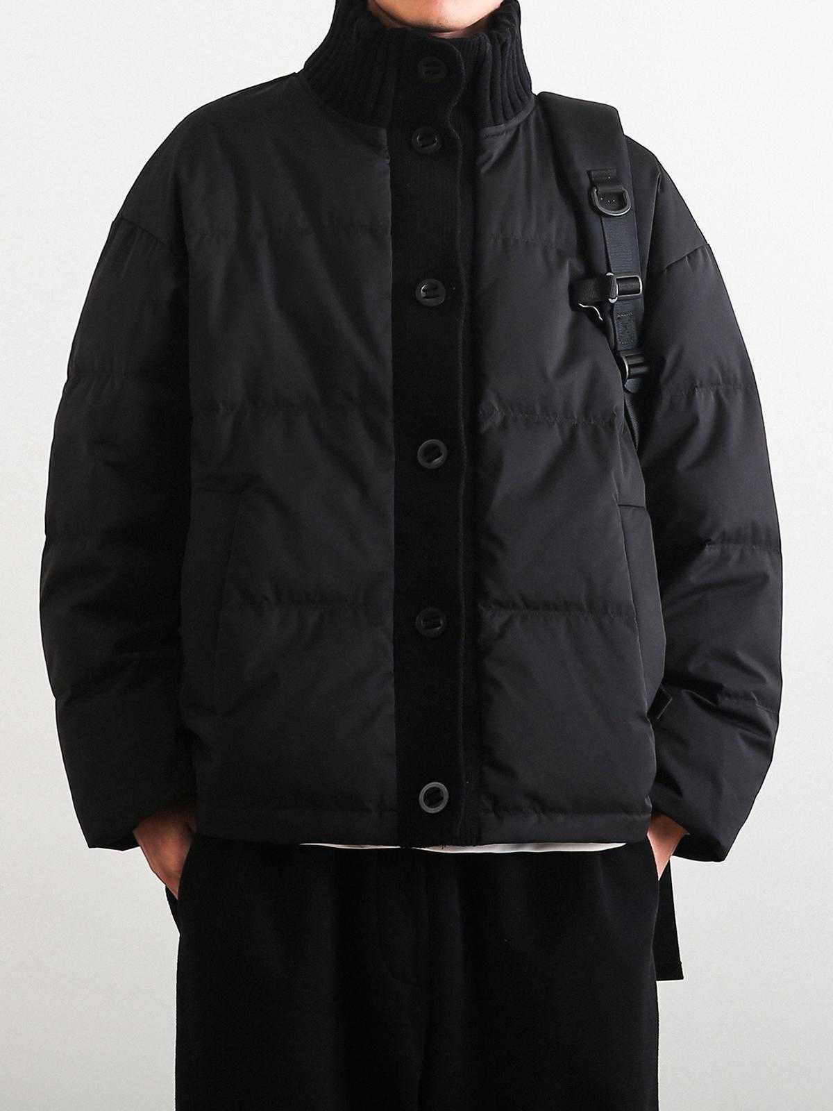 Winter Men's 2026 Down Parkas Stand-up Collar Down Jackets for Men Trendy Streetwear Loose Leisure Coats Male White Duck Down Outerwear I923 C2